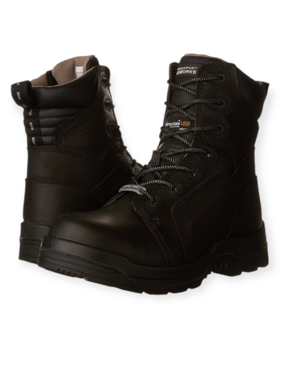 ROCKPORT WORKS Leather More Energy Construction Boot IR6665